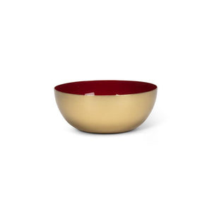 Mini Enamel Bowl - red
