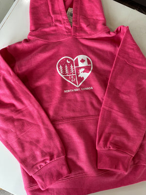 Kids North Bay Hoodie - Pink