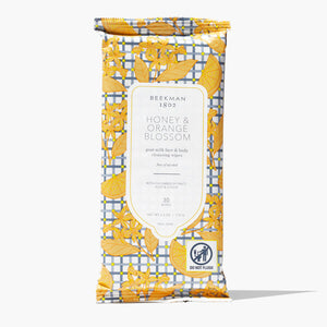 Honey & Orange Blossom Face & Body Wipes