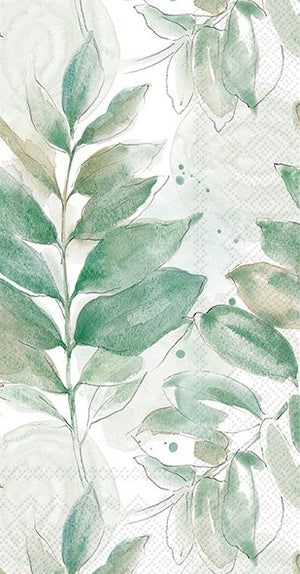 Guest Napkin - Soft petal Leaves