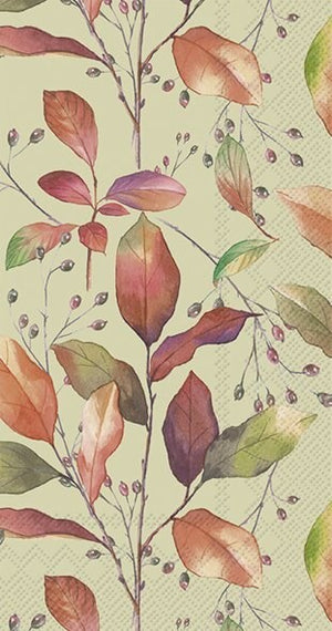 Guest Napkin Colorful Autumn