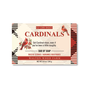 Cardinals Rustic Citrus Soap bar