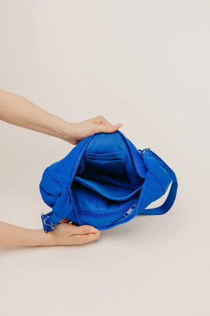Brixley - Cobalt Crescent Bag