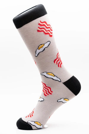 Bacon & Eggs Crew Sock