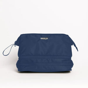 Brixley - Navy Toiletry Bag