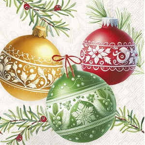 Cocktail Napkin - Christmas Bubbles