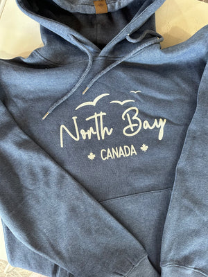 Unisex North Bay Hoodie - Denim
