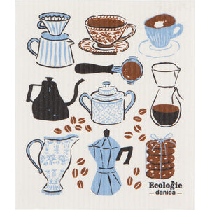 Swedish Dish Cloth - Coffee Break