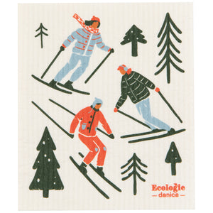 Ski Ya Later Swedish Dish Cloth