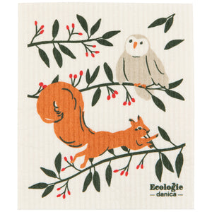 Forest Fete Swedish Dish Cloth