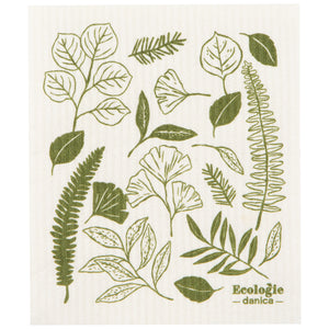 Swedish Dish Cloth Fern & Frond