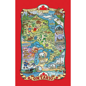 Ontario Tea Towel