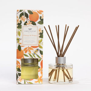 Greenleaf Reed Diffuser - Orange & Honey