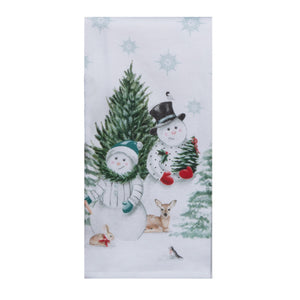 Snowmen Terry Tea Towel