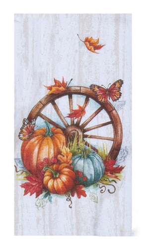 Autumn Days Terry Tea Towel