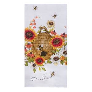 Bee Skep Terry Tea Towel