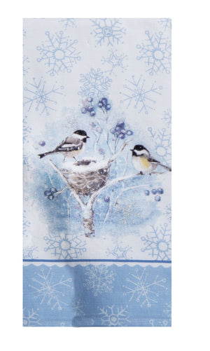 Chickadee Terry Tea Towel