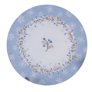 Let it Snow Braided Placemat