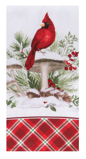 Cardinal Terry Tea Towel