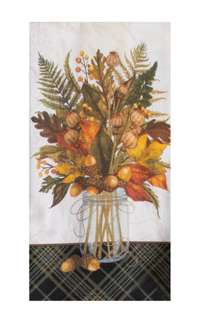 Tea Towel - Mason Jar Bouquet