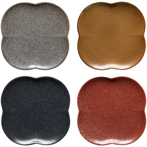 Roselle Appie Plates S/4