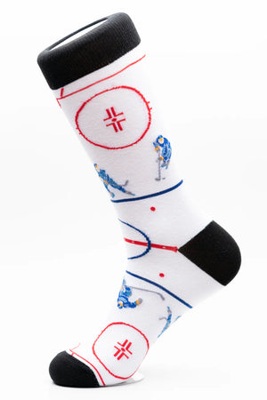 Hockey Player Crew sock