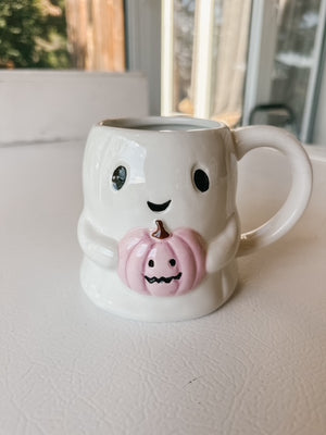 Ghost Pumpkin Mug