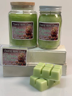 Country Home Candles - Pistachio Bloom