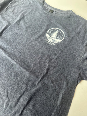 Unisex North Bay T-Shirt Heather Navy