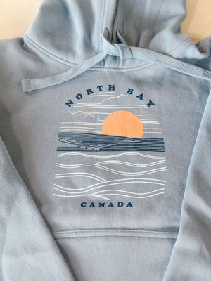 North Bay Landmark Hoodie - Blue