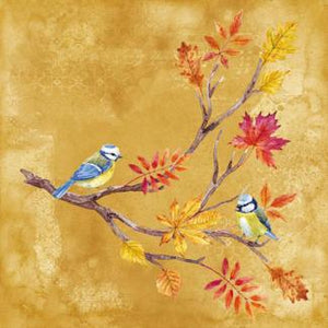 Lunch Napkin Autumn Birds