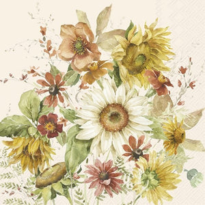 Lunch Napkin - Late Summer Flowers