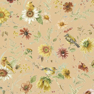 Lunch Napkin - Late Summer Beauties