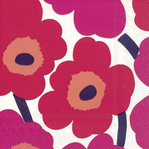 Lunch Napkin - Unikko Red