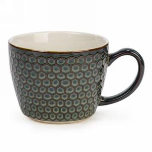 Blue Textured Mug