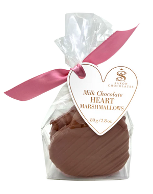 Saxon Chocolate Milk Chocolate Marshmallow Hearts