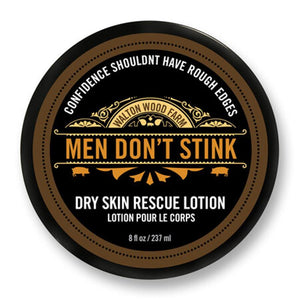 Men Don't Stink Dry Skin Rescue Lotion