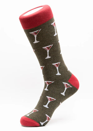 Martini Crew Socks