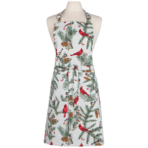 Birds & Boughs Christmas Apron