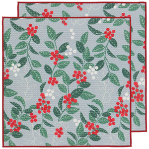 Merry Berry Recycled Microfibre Dish Cloth