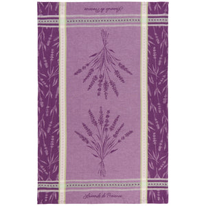 Lavender Jacquard Tea Towel