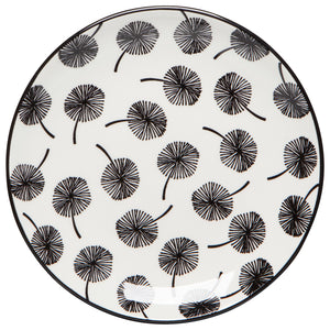 Dandelion Stamped Appetizer plate