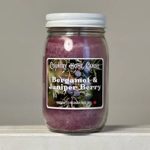 Country Home Candle - Bergamot & Juniper 16oz