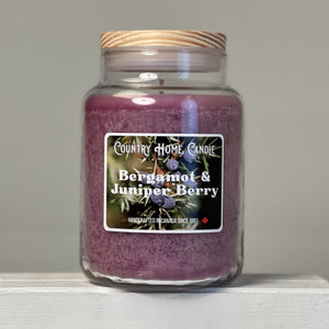 Country Home Candle - Bergamot & Juniper