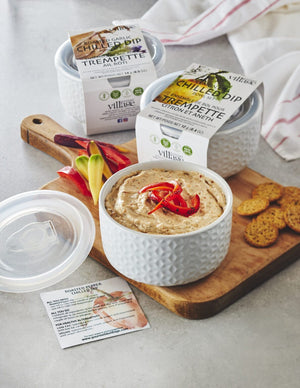 Roasted Garlic Dip Mix Bowl Set