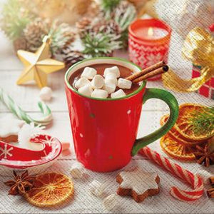 Lunch Napkin Hot Chocolate