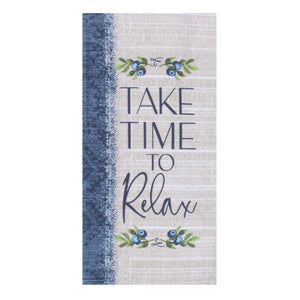 Time to Relax Dual Purpose Towel