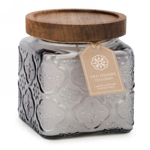 Tea & Ginger Glass Candle
