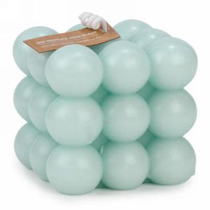 Aqua Bubble Candle