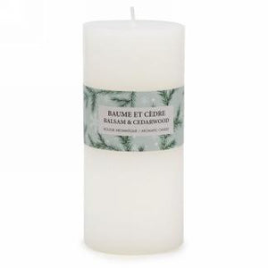 Balsam & Cedar Candle 6"